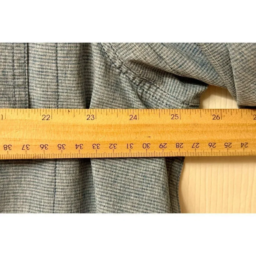 Duluth Trading Co Men's Breezeshooter Camp Collar Untucked Shirt Size XL Tall